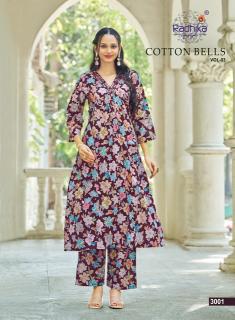 Radhika lifestyle cotton bells vol 3 coord set online plus size womens clothing wholesale